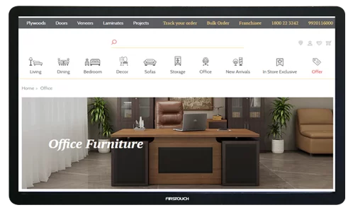 32 Inch Commercial Display for Automobile Industry